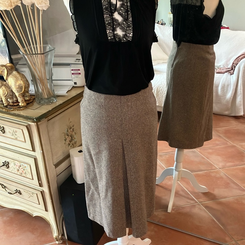 Vintage Wool Women's Skirt
